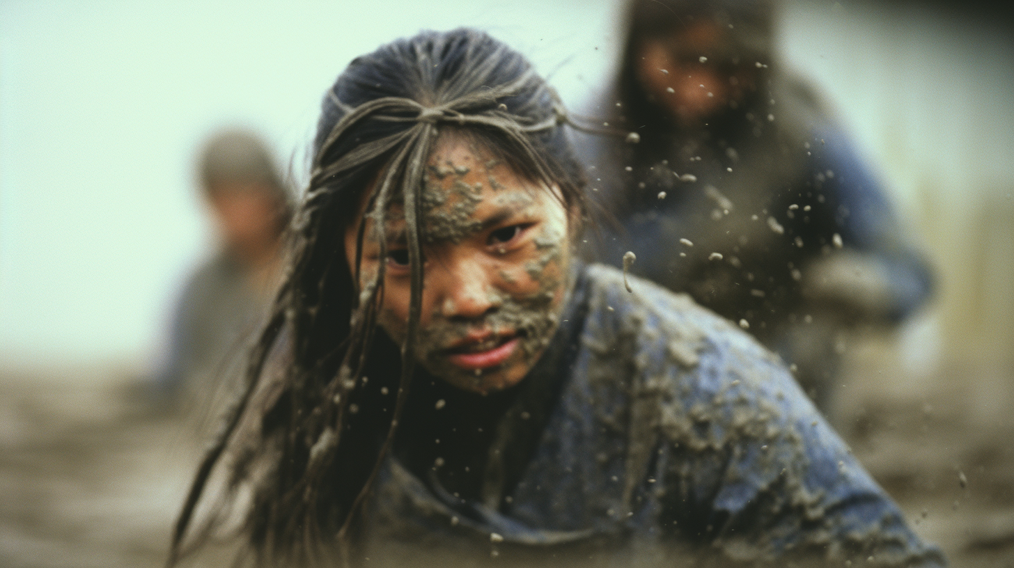 quim_Editorial_style_Closeup_shot_of_asian_women_under_a_mud_st_20a5201f-b8a3-4526-893b-871a5da6d4c5